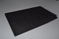 Filtre charbon, universal hotte - 470 mm x 560 mm (1 pièce)